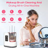 Electric Makeup Brush Cleaner Rechargeable Makeup Brushes Cleaning Tool Automatic Makeup Brush Cleaning Stand Device